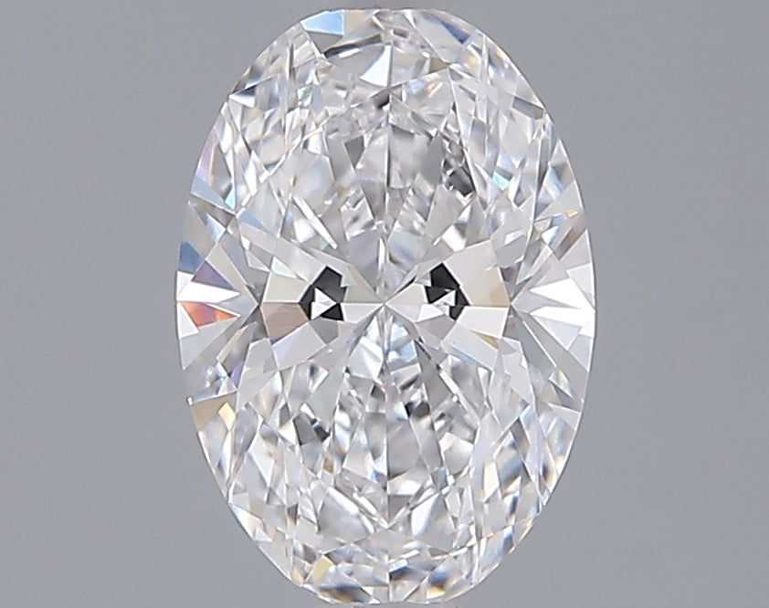 1.56 Carat Oval Shaped, Ideal Cut, D Color, VVS2 Clarity, IGI Certified Lab Grown Diamond