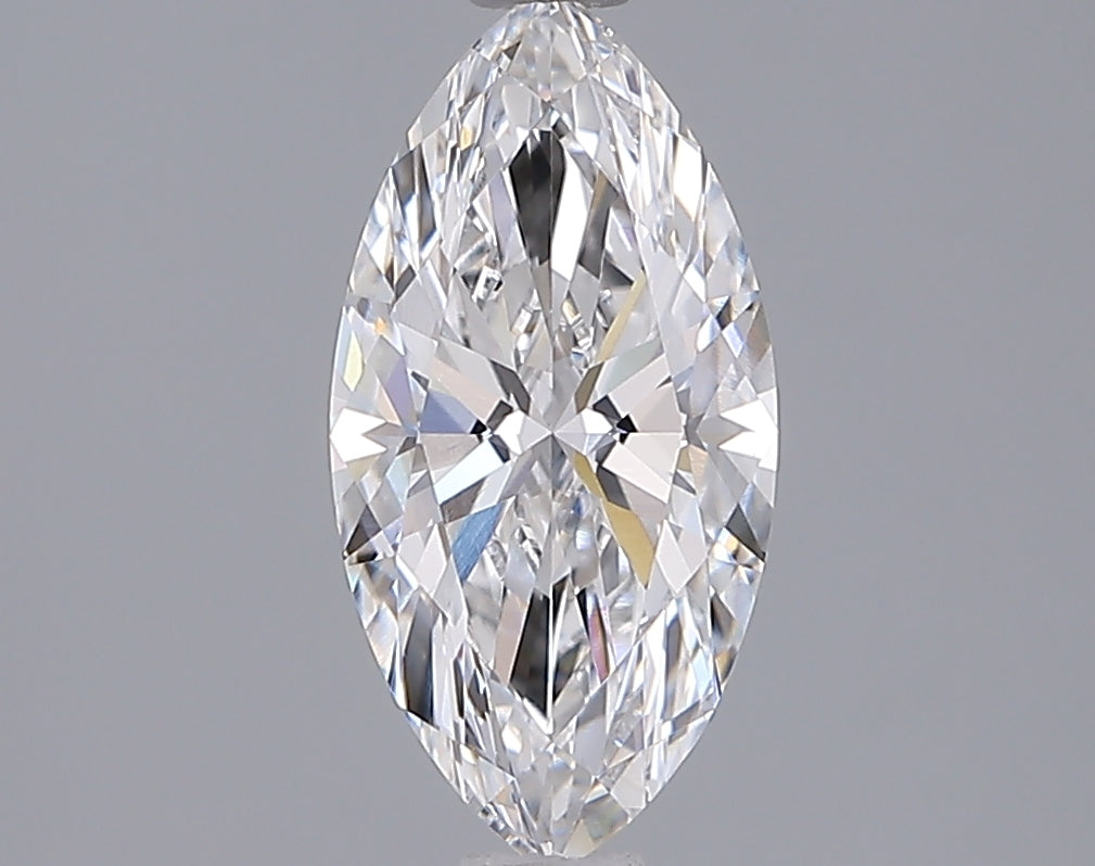 1.54 Carat Marquise Shaped, Ideal Cut, D Color, VVS1 Clarity, IGI Certified Lab Grown Diamond