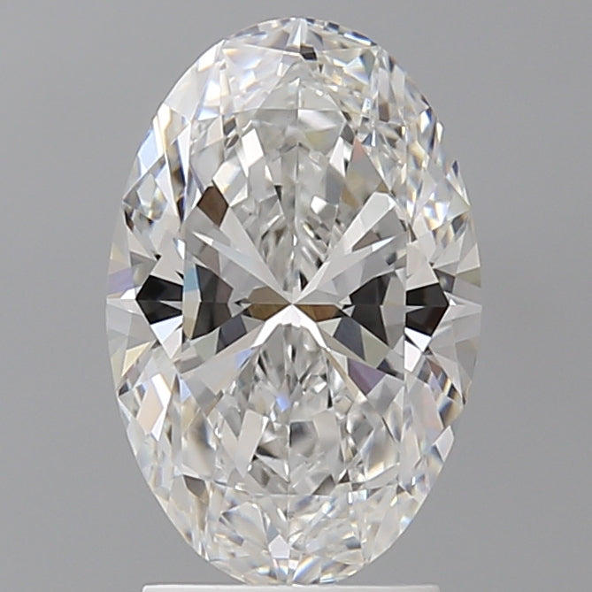 2.52 Carat Oval Shaped, Ideal Cut, E Color, VS1 Clarity, IGI Certified Lab Grown Diamond