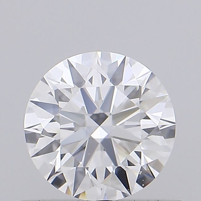 0.54 Carat Round Shaped, Ideal Cut, D Color, VVS2 Clarity, IGI Certified Lab Grown Diamond