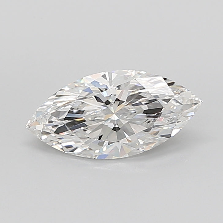 3.04 Carat Marquise Shaped, Ideal Cut, F Color, VVS2 Clarity, IGI Certified Lab Grown Diamond