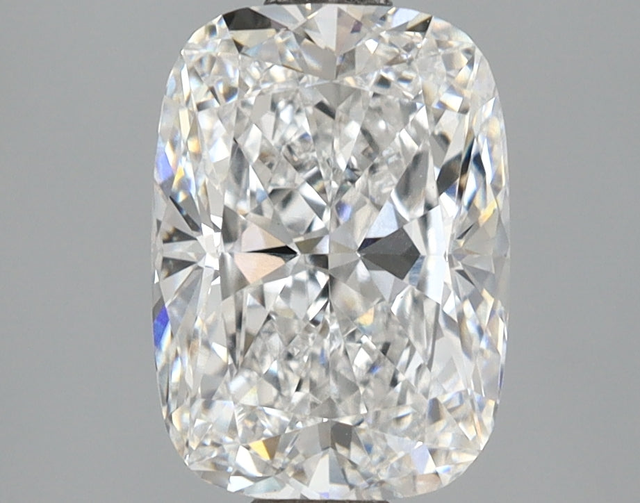 2.57 Carat Cushion Shaped, Ideal Cut, D Color, VS1 Clarity, IGI Certified Lab Grown Diamond