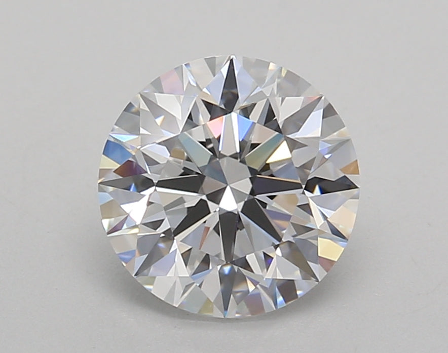 2.01 Carat Round Shaped, Ideal Cut, D Color, VVS1 Clarity, IGI Certified Lab Grown Diamond