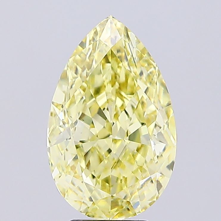 7.02 Carat Pear Shaped, Excellent Cut, VS2 Clarity, IGI Certified Lab Grown Diamond