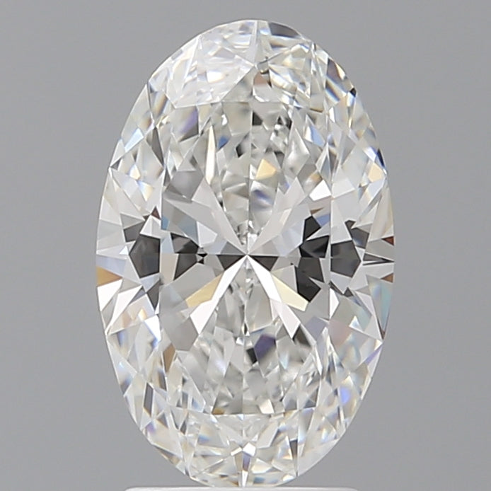 2.52 Carat Oval Shaped, Ideal Cut, E Color, VVS2 Clarity, IGI Certified Lab Grown Diamond