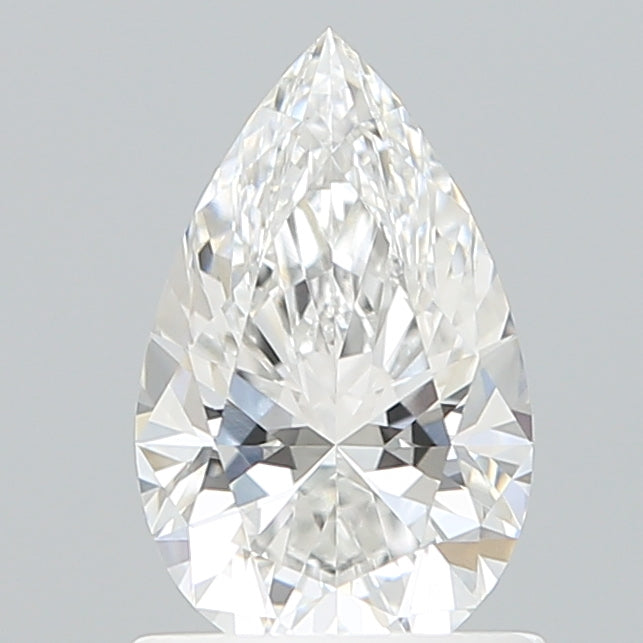 1.09 Carat Pear Shaped, Excellent Cut, E Color, VVS2 Clarity, IGI Certified Lab Grown Diamond