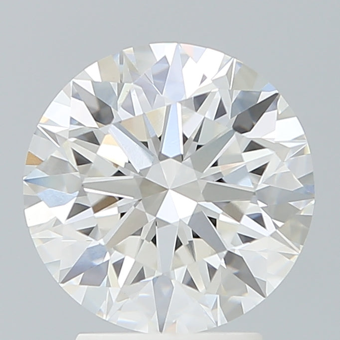 3.19 Carat Round Shaped, Ideal Cut, F Color, VVS2 Clarity, IGI Certified Lab Grown Diamond