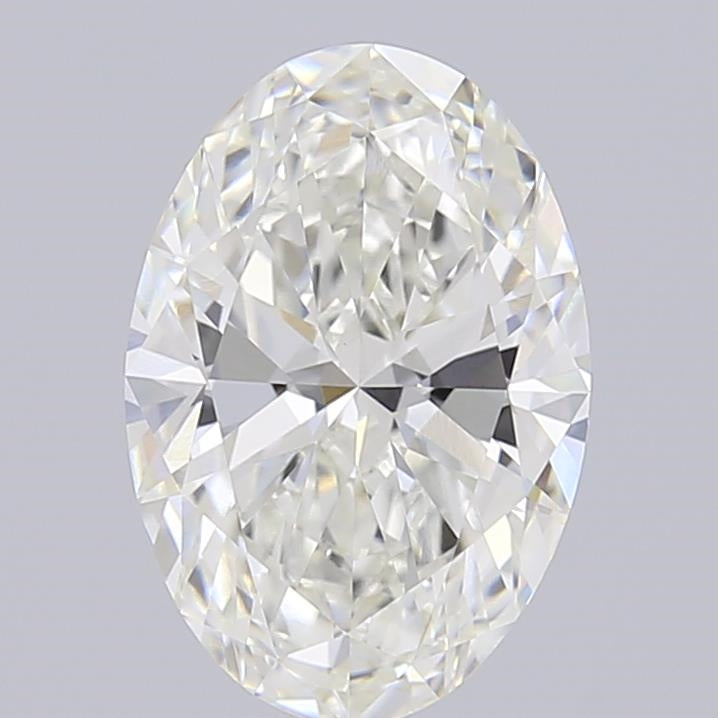 1.53 Carat Oval Shaped, Excellent Cut, G Color, VVS2 Clarity, IGI Certified Lab Grown Diamond