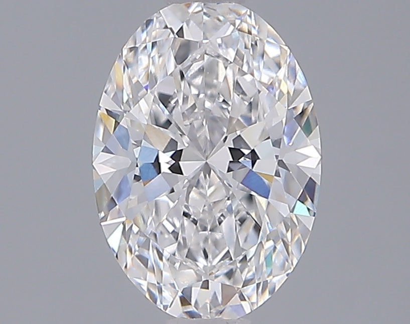 1.56 Carat Oval Shaped, Ideal Cut, D Color, VVS2 Clarity, IGI Certified Lab Grown Diamond