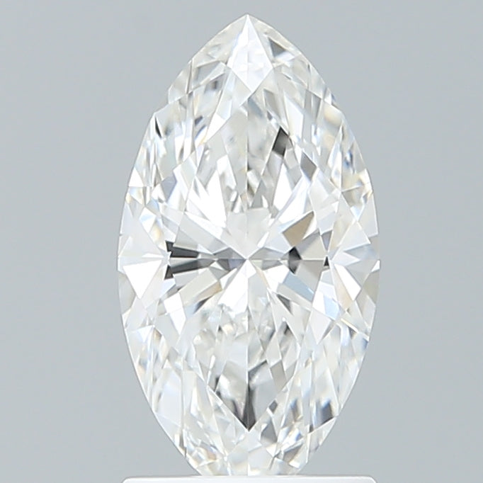 1.55 Carat Marquise Shaped, Ideal Cut, E Color, VVS2 Clarity, IGI Certified Lab Grown Diamond