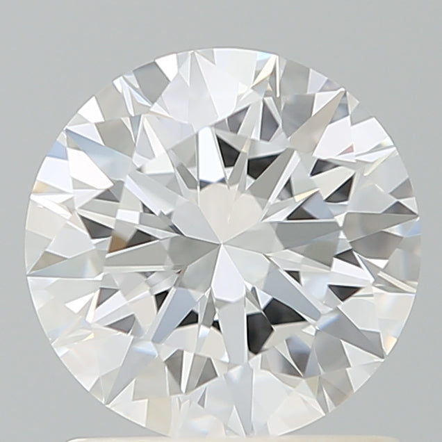 1.22 Carat Round Shaped, Excellent Cut, E Color, VVS2 Clarity, IGI Certified Lab Grown Diamond