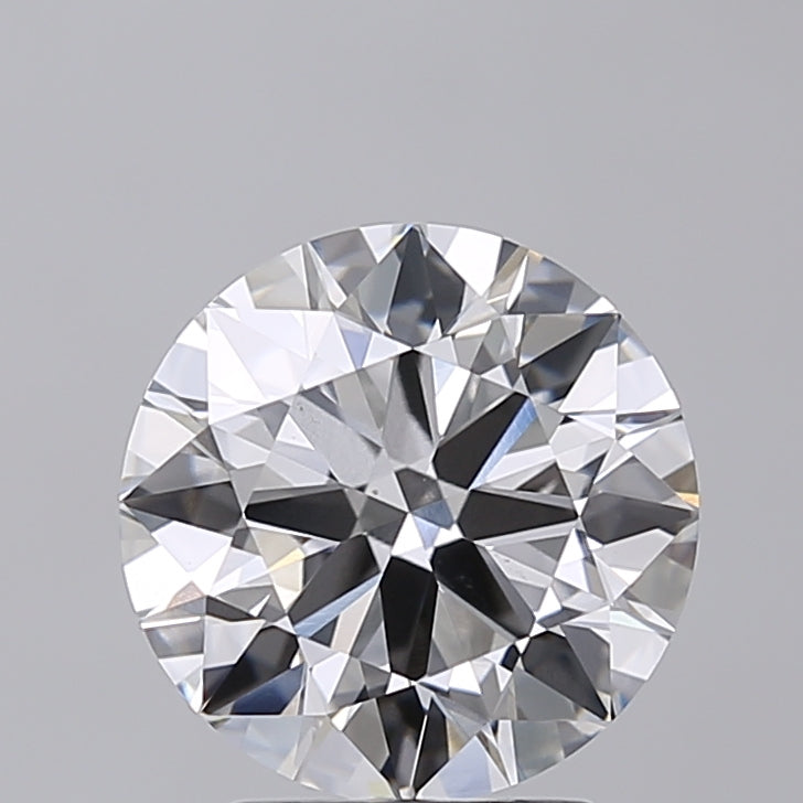 3.02 Carat Round Shaped, Ideal Cut, F Color, VS1 Clarity, IGI Certified Lab Grown Diamond