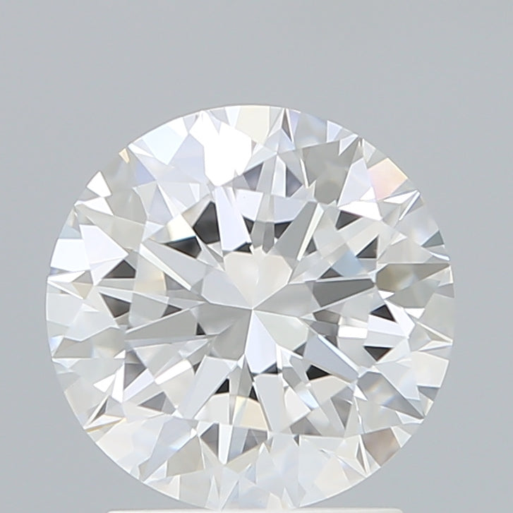 2.06 Carat Round Shaped, Excellent Cut, E Color, VVS2 Clarity, IGI Certified Lab Grown Diamond