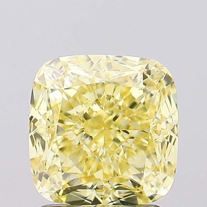 2.07 Carat Cushion Shaped, Ideal Cut, VVS2 Clarity, IGI Certified Lab Grown Diamond
