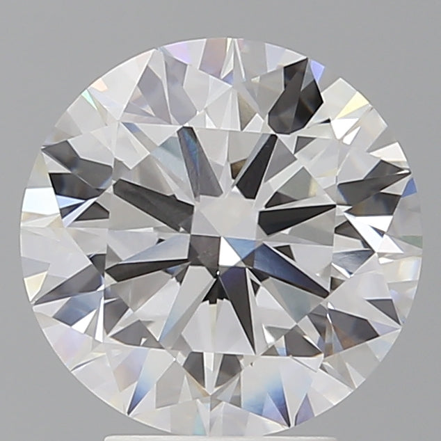 4.02 Carat Round Shaped, Ideal Cut, E Color, VVS2 Clarity, IGI Certified Lab Grown Diamond