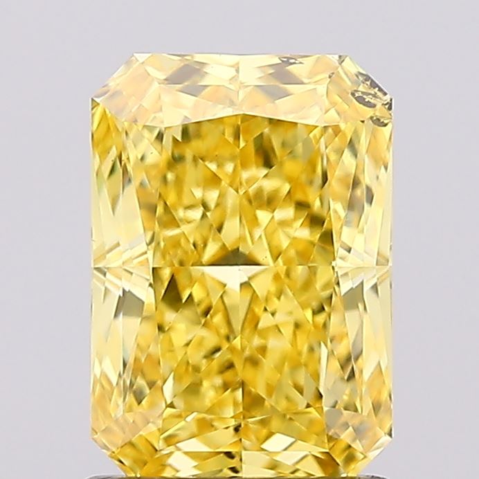 1.51 Carat Radiant Shaped, Excellent Cut, SI2 Clarity, IGI Certified Lab Grown Diamond