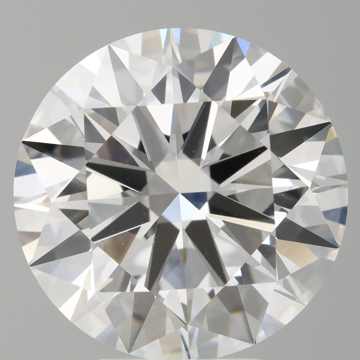 6.06 Carat Round Shaped, Ideal Cut, E Color, VVS2 Clarity, IGI Certified Lab Grown Diamond