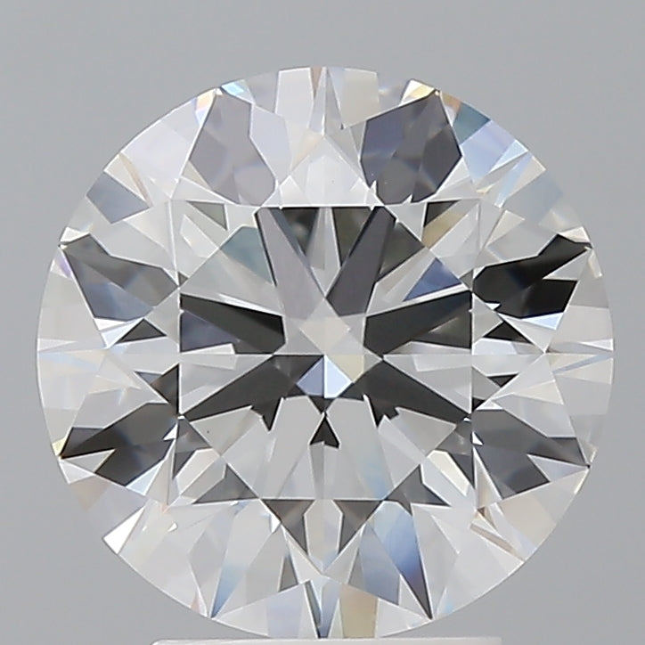 3.56 Carat Round Shaped, Ideal Cut, F Color, VVS2 Clarity, IGI Certified Lab Grown Diamond