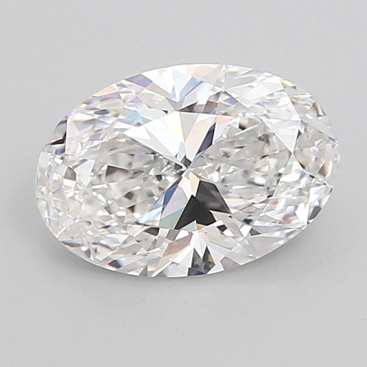 3.03 Carat Oval Shaped, Ideal Cut, E Color, VVS2 Clarity, IGI Certified Lab Grown Diamond