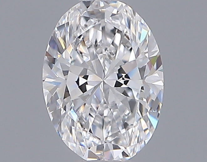 0.54 Carat Oval Shaped, Ideal Cut, D Color, VVS2 Clarity, IGI Certified Lab Grown Diamond