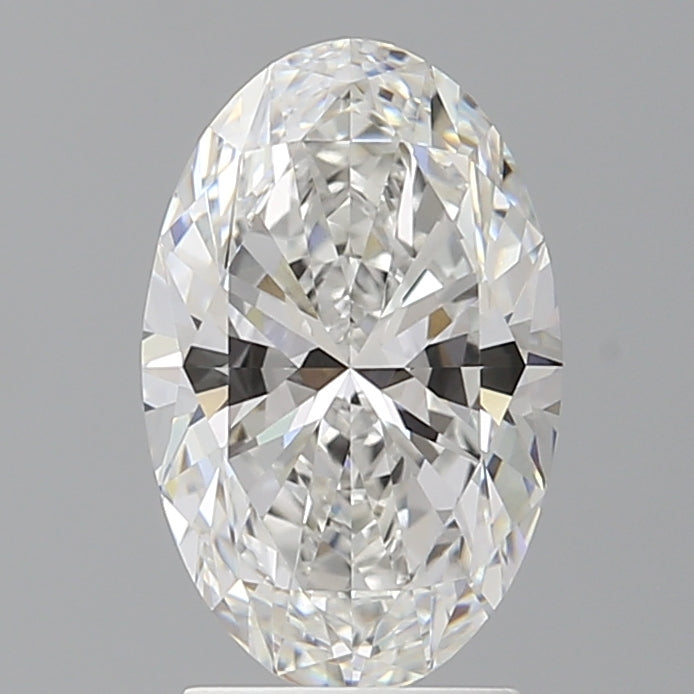 2.54 Carat Oval Shaped, Ideal Cut, F Color, VVS2 Clarity, IGI Certified Lab Grown Diamond