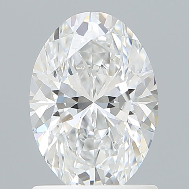 1.32 Carat Oval Shaped, Excellent Cut, D Color, VVS2 Clarity, IGI Certified Lab Grown Diamond