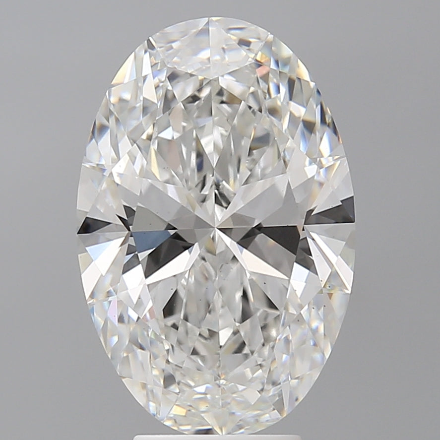 5.53 Carat Oval Shaped, Ideal Cut, E Color, VS2 Clarity, IGI Certified Lab Grown Diamond