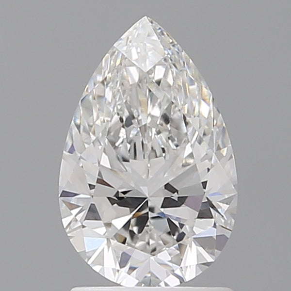 1.55 Carat Pear Shaped, Ideal Cut, E Color, VS1 Clarity, IGI Certified Lab Grown Diamond