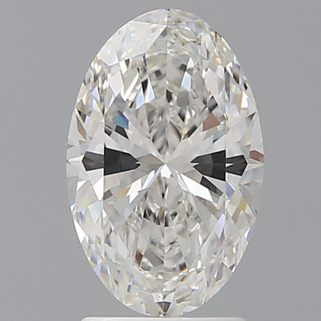 2.07 Carat Oval Shaped, Ideal Cut, F Color, VVS2 Clarity, IGI Certified Lab Grown Diamond