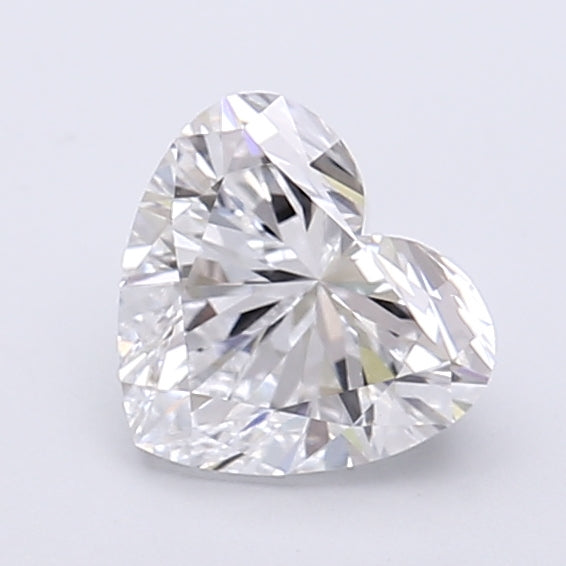 1.14 Carat Heart Shaped, Very Good Cut, D Color, VS1 Clarity, IGI Certified Lab Grown Diamond