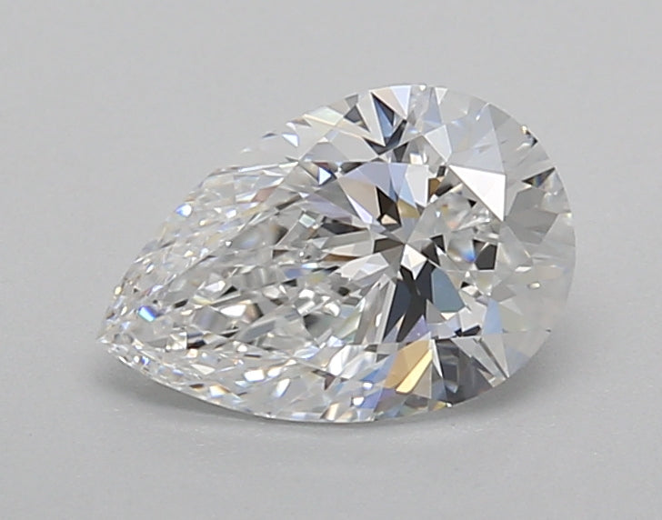 1.00 Carat Pear Shaped, Excellent Cut, D Color, VVS1 Clarity, IGI Certified Lab Grown Diamond