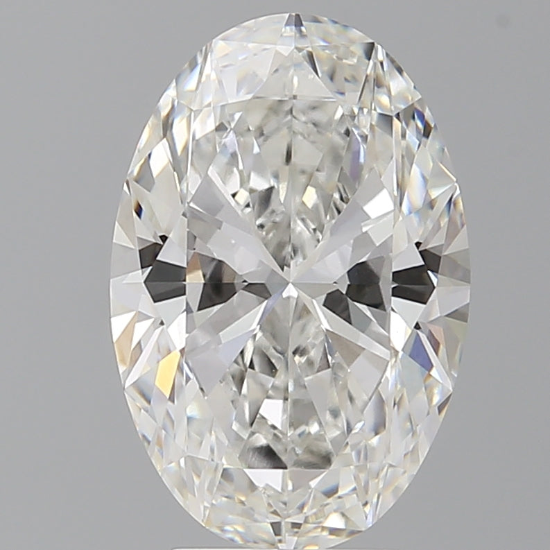 4.51 Carat Oval Shaped, Ideal Cut, F Color, VVS2 Clarity, IGI Certified Lab Grown Diamond