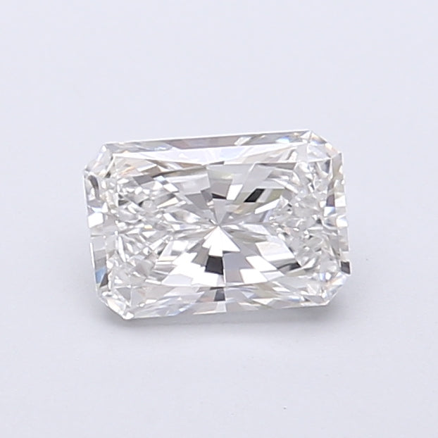 0.77 Carat Radiant Shaped, Very Good Cut, E Color, VS1 Clarity, IGI Certified Lab Grown Diamond
