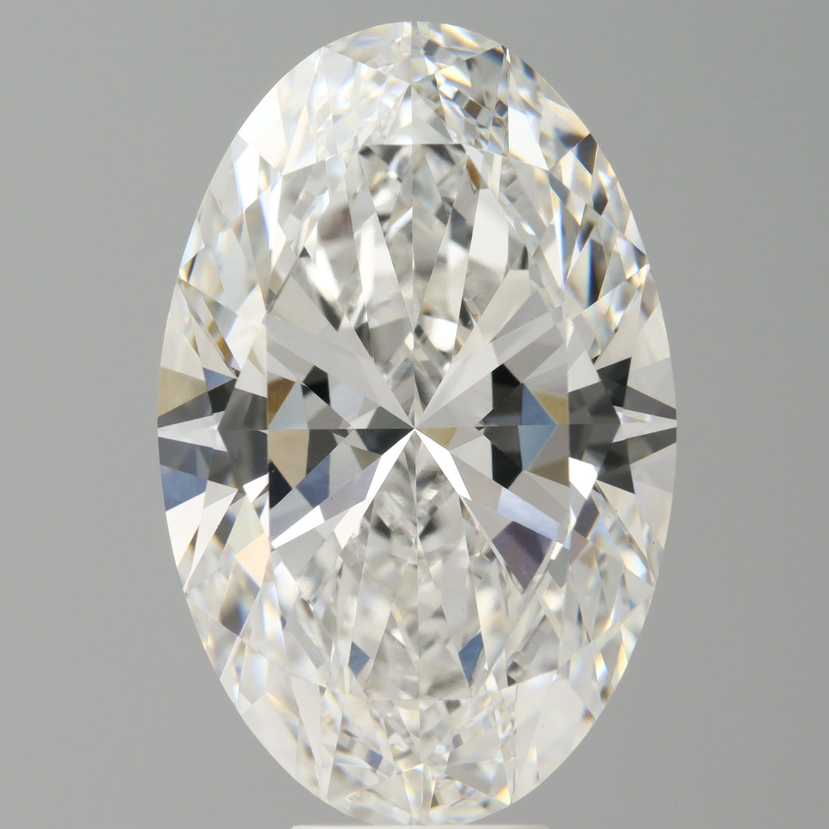 10.05 Carat Oval Shaped, Ideal Cut, F Color, VVS2 Clarity, IGI Certified Lab Grown Diamond
