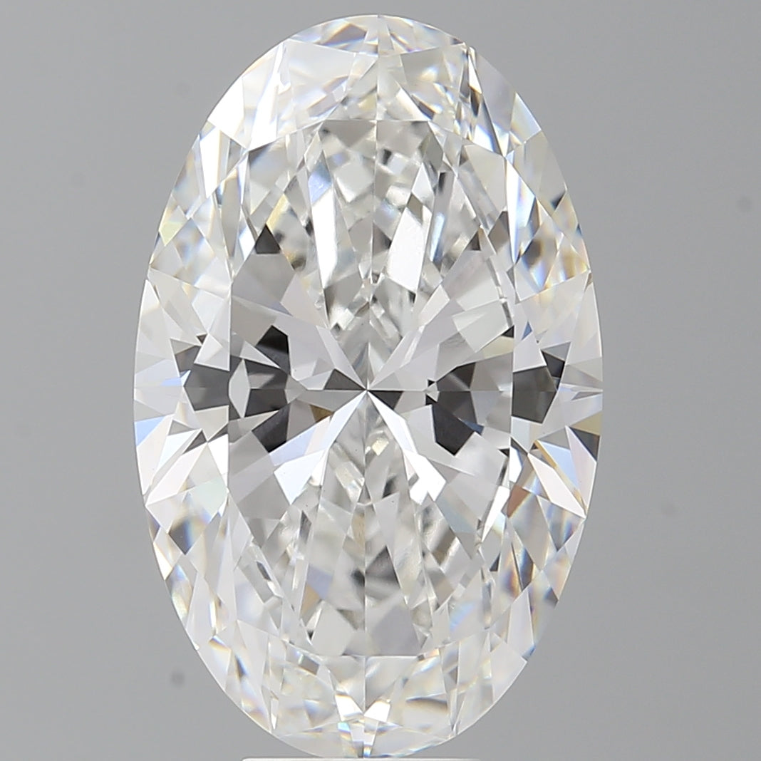 9.60 Carat Oval Shaped, Ideal Cut, E Color, VVS2 Clarity, IGI Certified Lab Grown Diamond