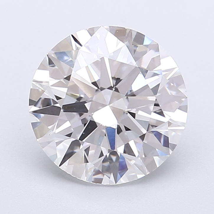 2.91 Carat Round Shaped, Ideal Cut, E Color, VVS2 Clarity, IGI Certified Lab Grown Diamond