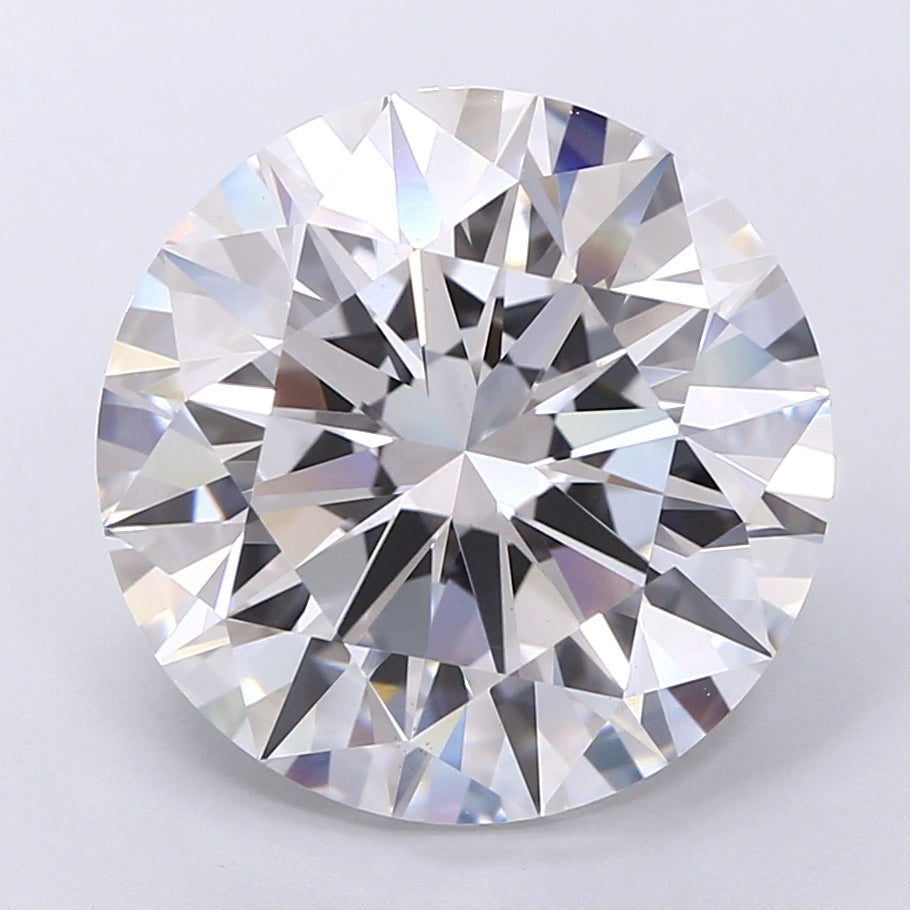 6.72 Carat Round Shaped, Ideal Cut, E Color, VS1 Clarity, IGI Certified Lab Grown Diamond