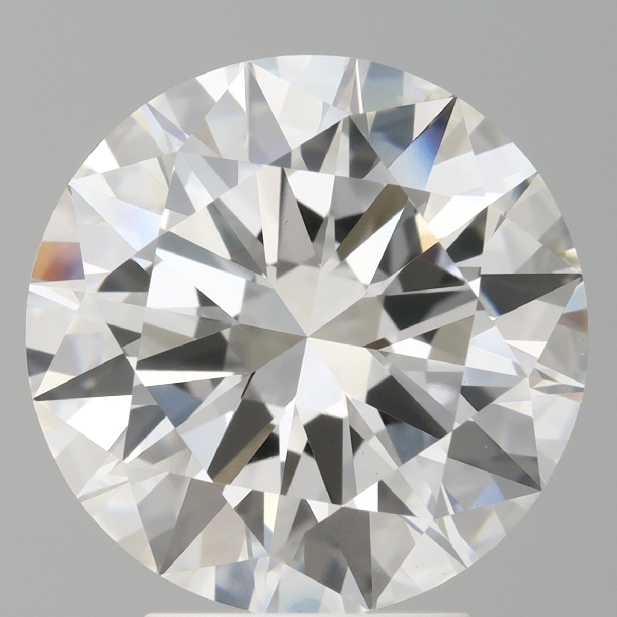 4.00 Carat Round Shaped, Excellent Cut, F Color, VS1 Clarity, IGI Certified Lab Grown Diamond