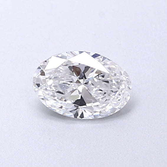 0.33 Carat Oval Shaped, Very Good Cut, D Color, SI1 Clarity, IGI Certified Lab Grown Diamond