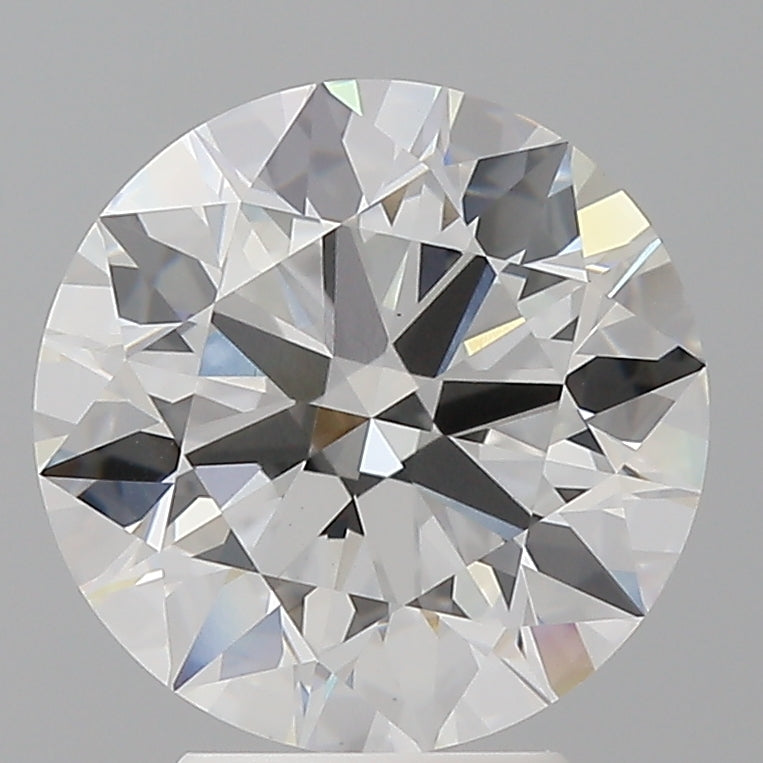 4.10 Carat Round Shaped, Ideal Cut, E Color, VVS2 Clarity, IGI Certified Lab Grown Diamond