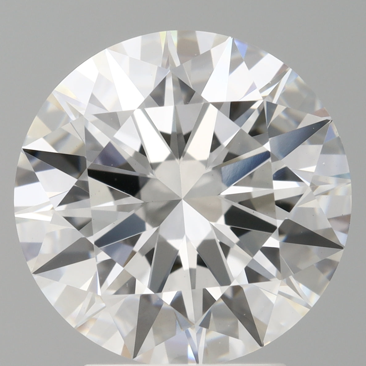 3.59 Carat Round Shaped, Excellent Cut, E Color, VVS2 Clarity, IGI Certified Lab Grown Diamond