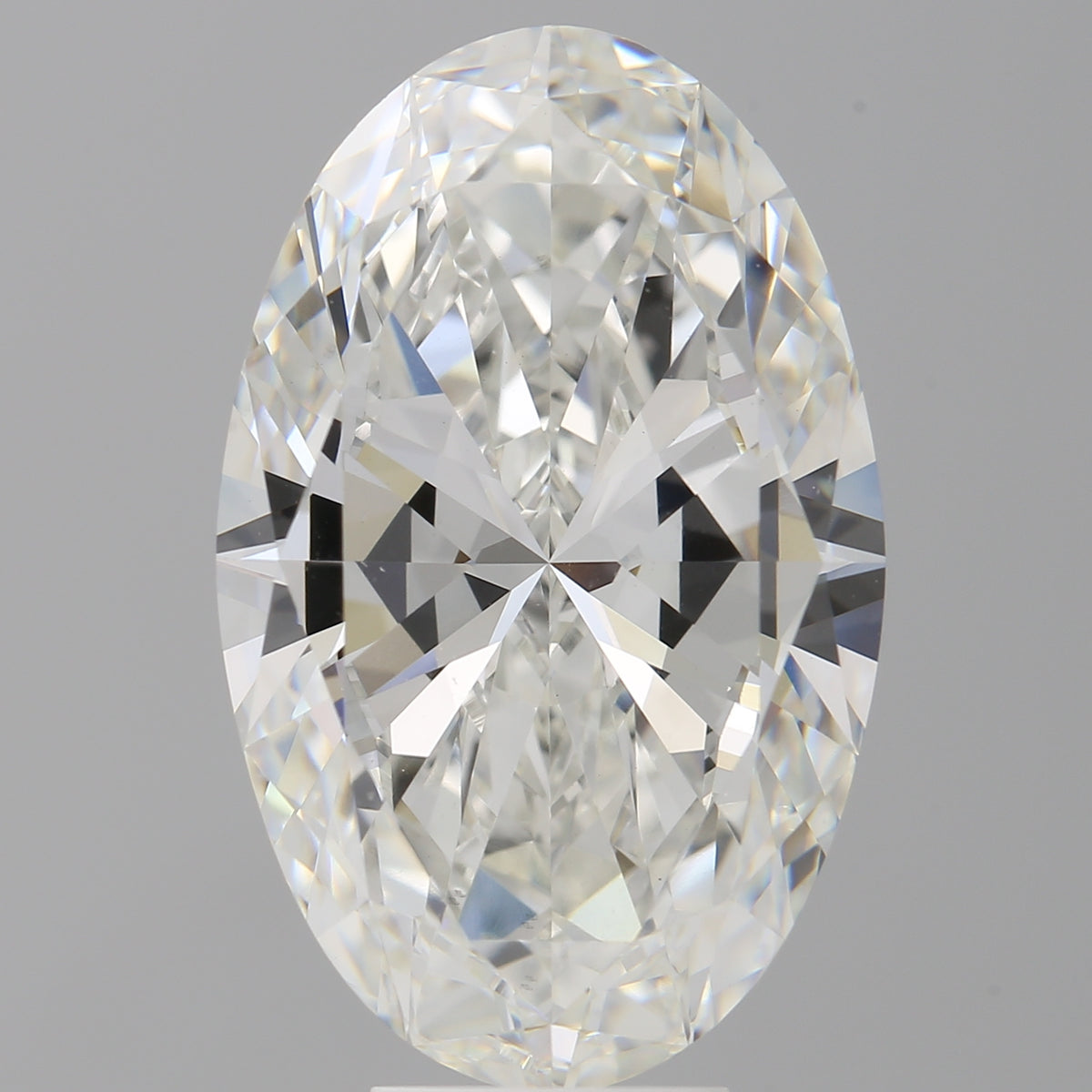 8.01 Carat Oval Shaped, Ideal Cut, F Color, VVS2 Clarity, IGI Certified Lab Grown Diamond