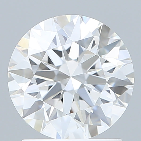 1.58 Carat Round Shaped, Ideal Cut, D Color, VVS2 Clarity, IGI Certified Lab Grown Diamond