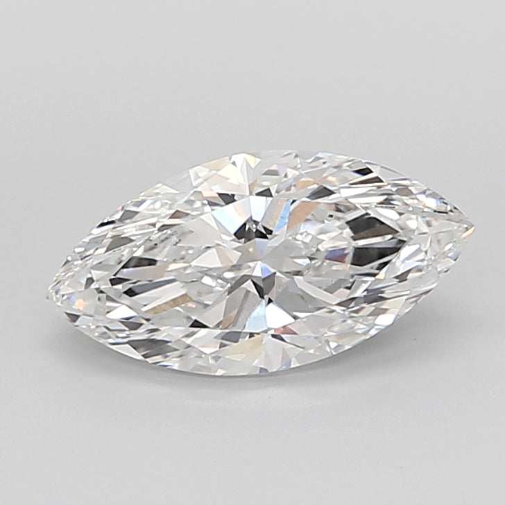 2.61 Carat Marquise Shaped, Ideal Cut, E Color, VVS2 Clarity, IGI Certified Lab Grown Diamond