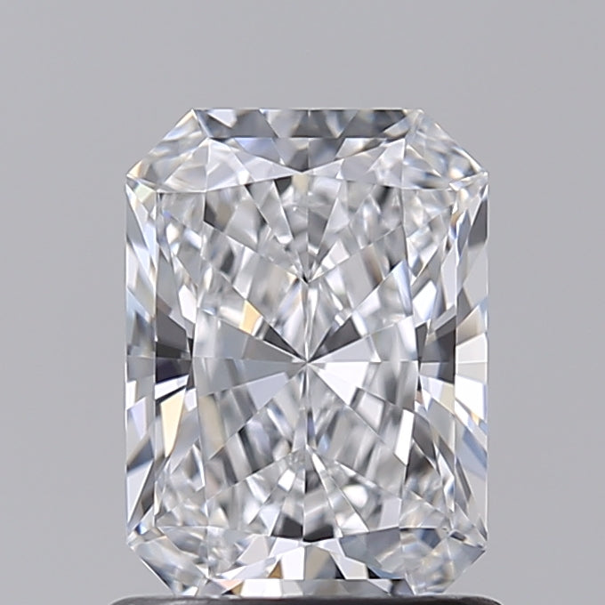 1.01 Carat Radiant Shaped, Ideal Cut, D Color, VVS1 Clarity, IGI Certified Lab Grown Diamond