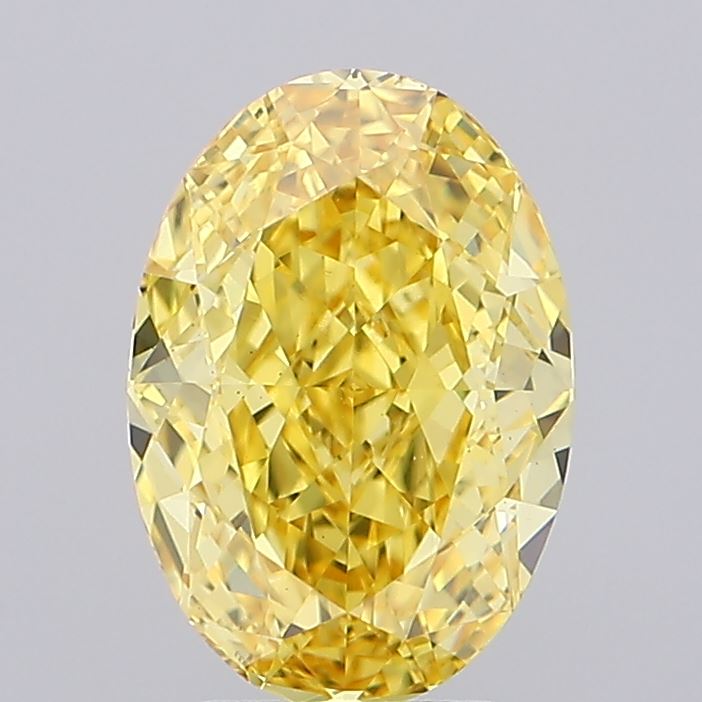 3.04 Carat Oval Shaped, Ideal Cut, VS2 Clarity, IGI Certified Lab Grown Diamond
