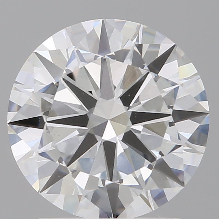 2.02 Carat Round Shaped, Excellent Cut, E Color, VS1 Clarity, IGI Certified Lab Grown Diamond