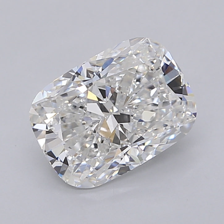 2.04 Carat Cushion Shaped, Ideal Cut, E Color, VVS2 Clarity, IGI Certified Lab Grown Diamond