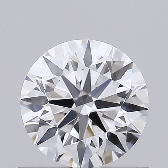 0.54 Carat Round Shaped, Ideal Cut, D Color, VVS2 Clarity, IGI Certified Lab Grown Diamond