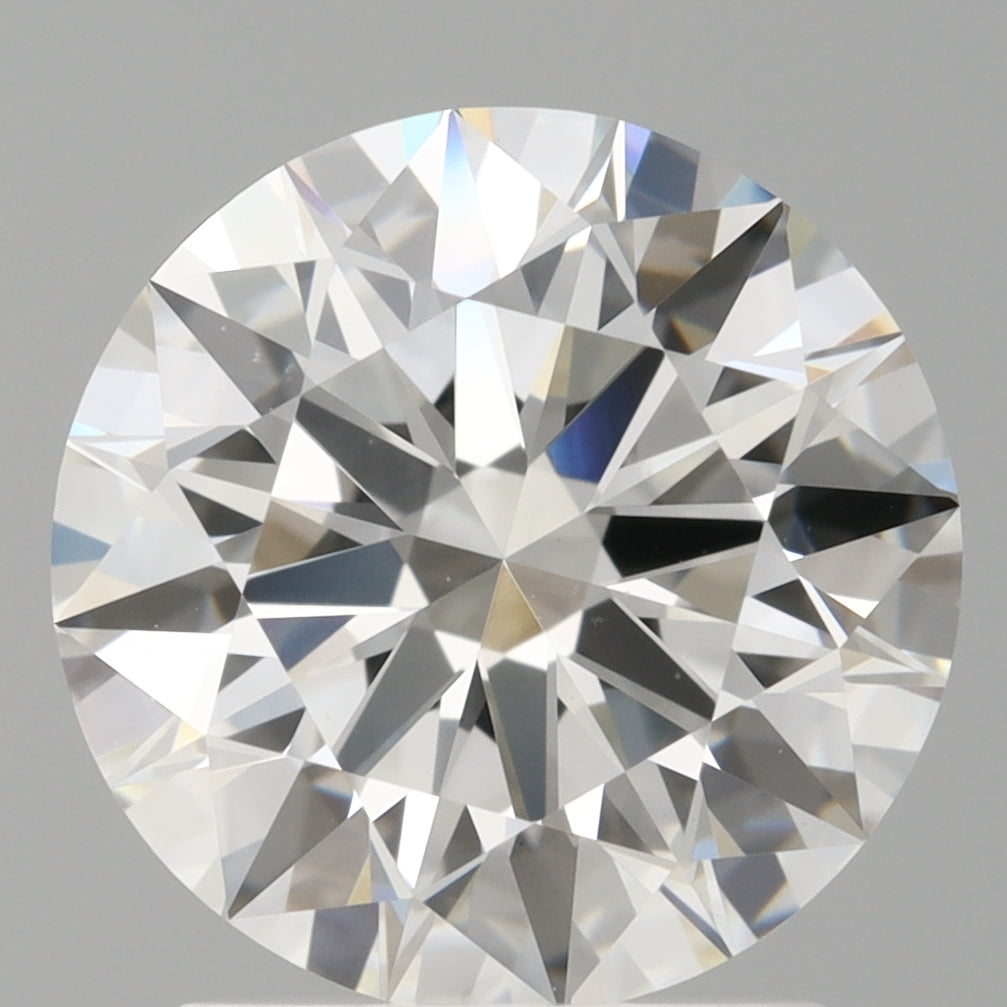 2.08 Carat Round Shaped, Ideal Cut, F Color, VVS2 Clarity, IGI Certified Lab Grown Diamond